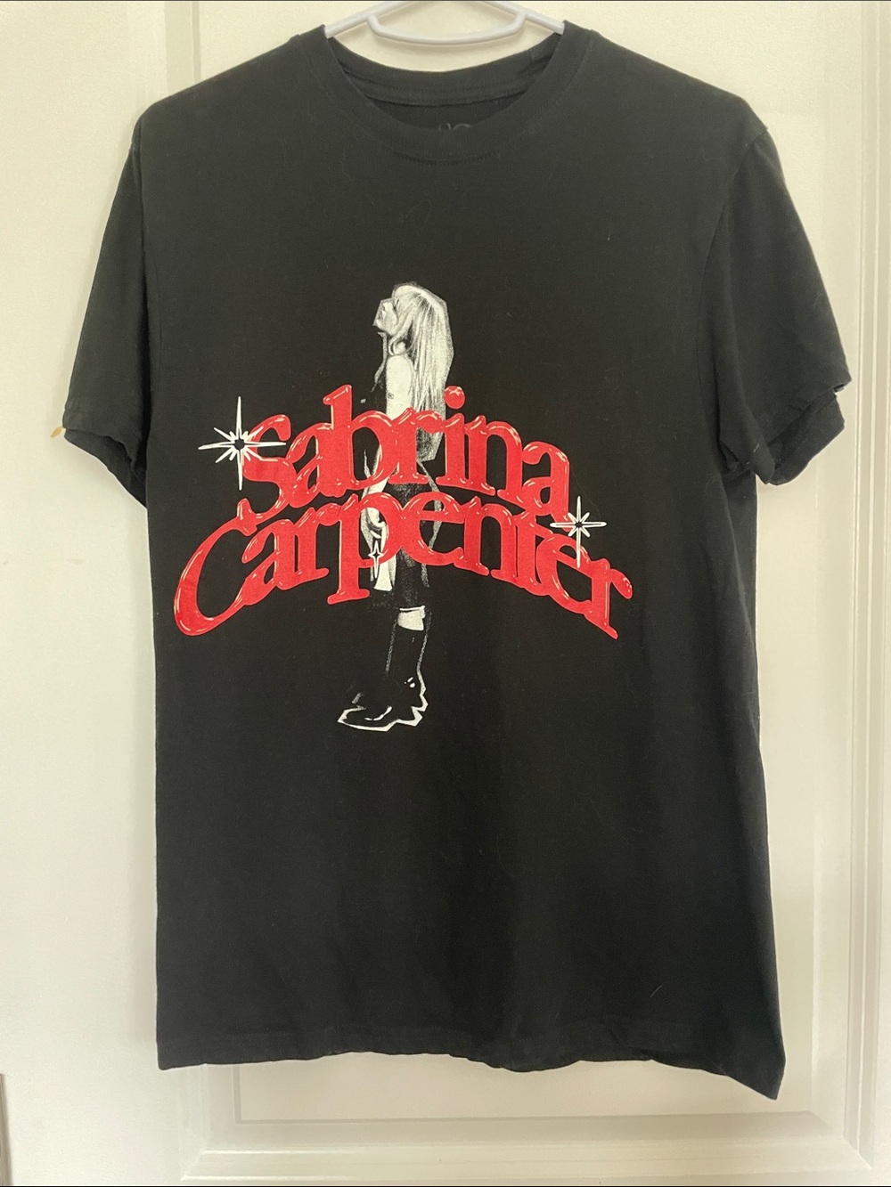 Sabrina Carpenter Black Graphic Tee